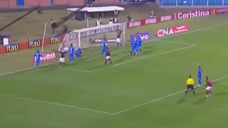 Ronaldinho Ignores Teammates And Physics, Scores On A Corner Kick